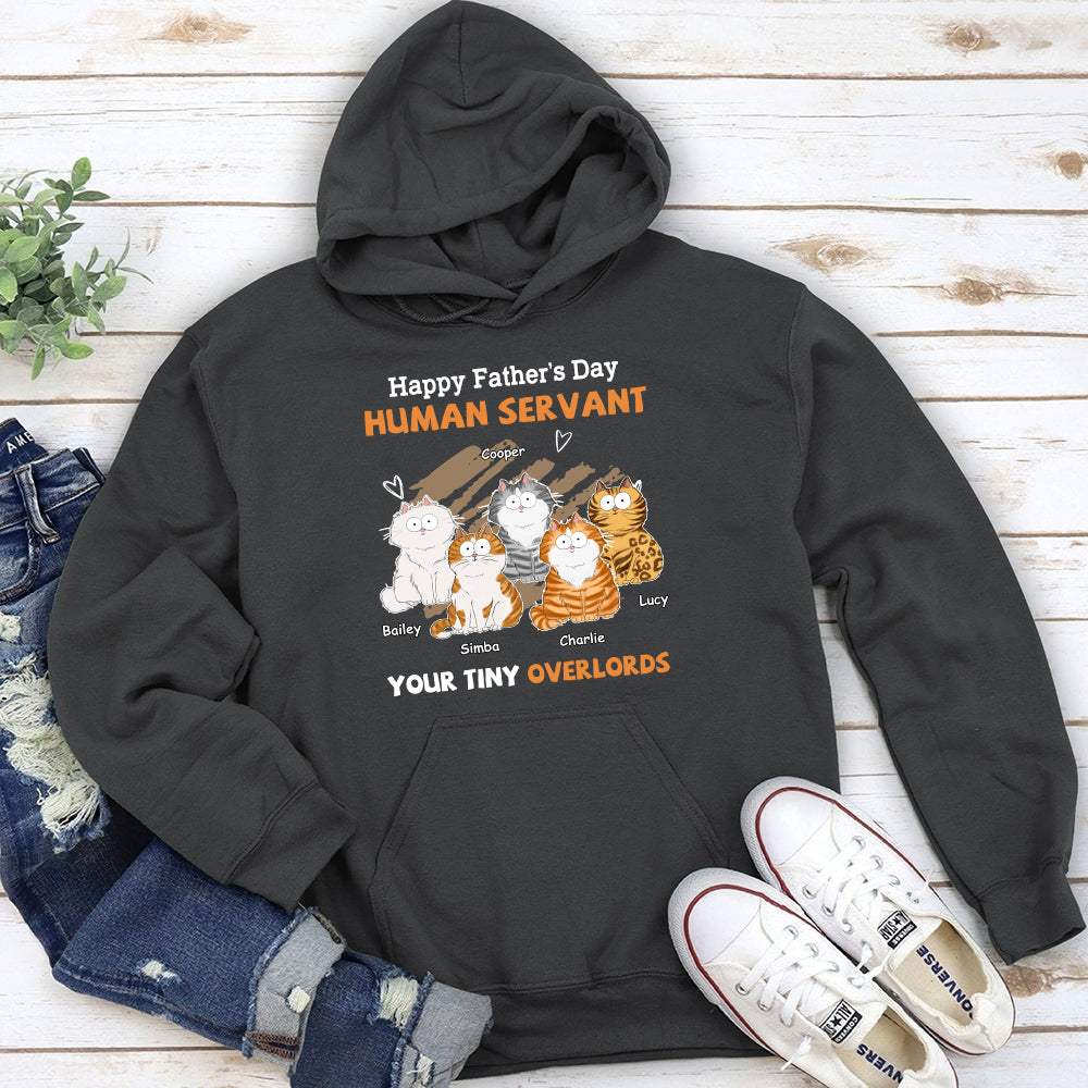 To My Human Servant - Unique Personalized Custom Unisex 8.0 oz Hoodie for Pet Lovers