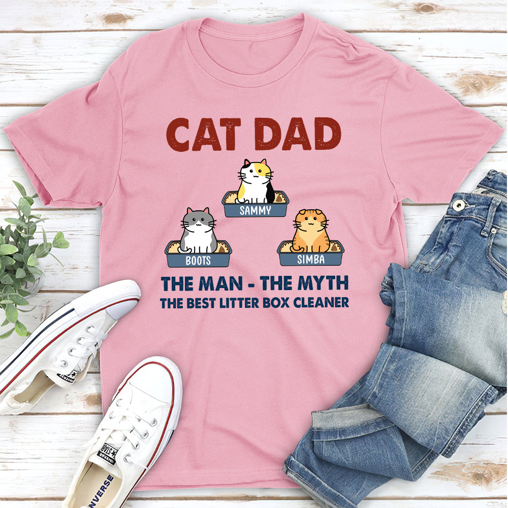 Top-Rated Litter Box Cleaner Themed - Personalized Custom Unisex 5.3 oz T-shirt