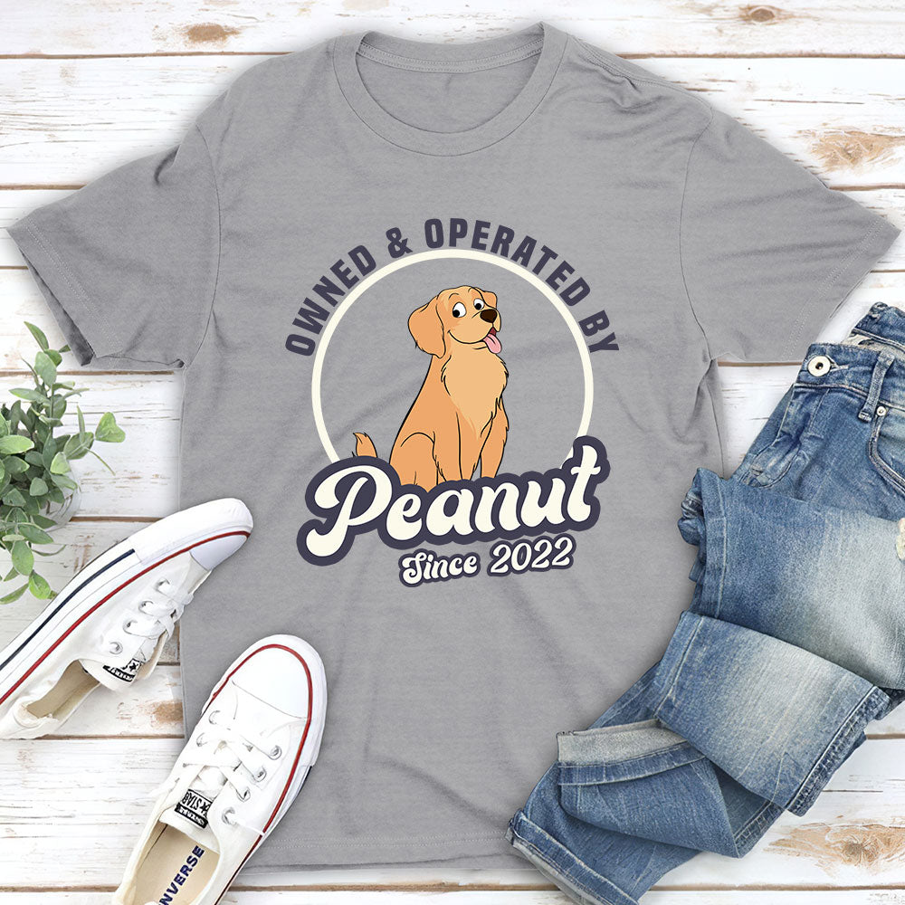 Customizable Personalized Unisex 5.3 oz T-shirt - Ideal for Pet Lovers