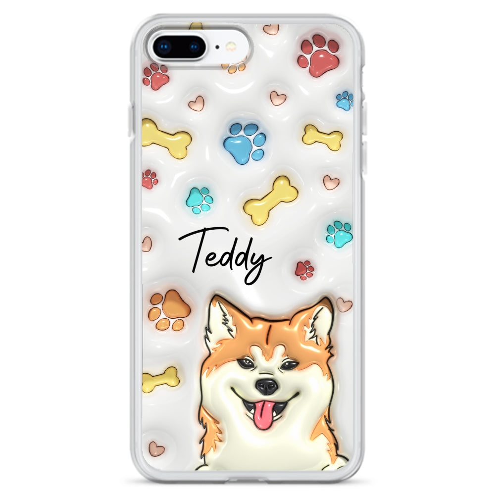 My Adorable Fur Baby - Personalized Custom 3D Inflated Effect Premium Phone Case for Smartphones