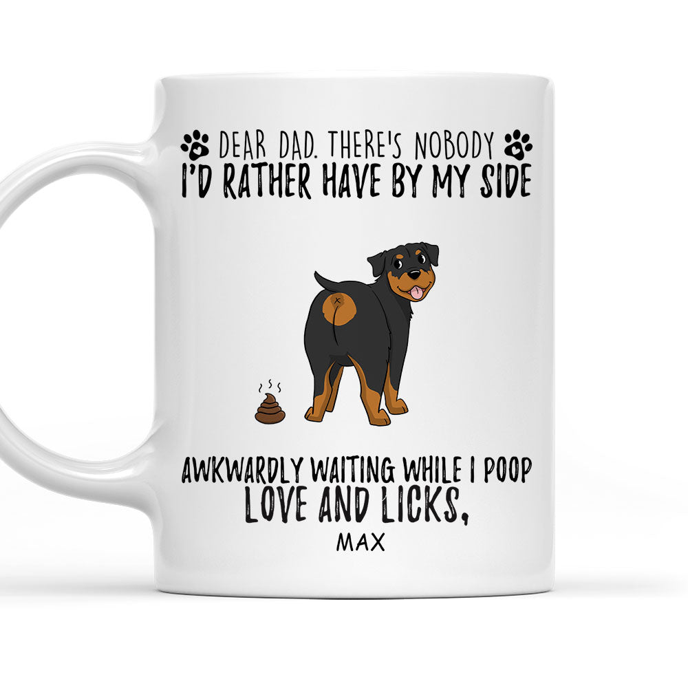 Love And Licks - Customizable Personalized Coffee Mug for Pet Lovers