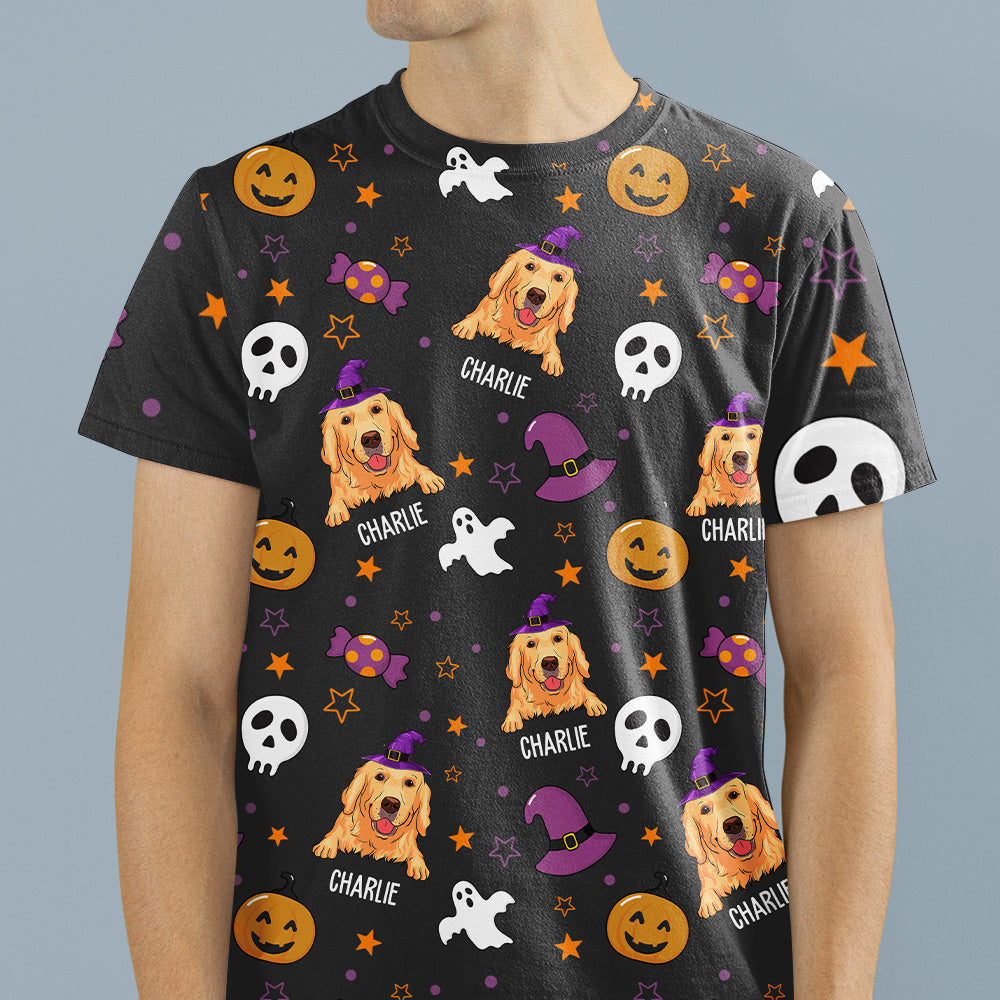 Unique Pattern Dog Personalized Custom All-over-print Comfortable T-shirt