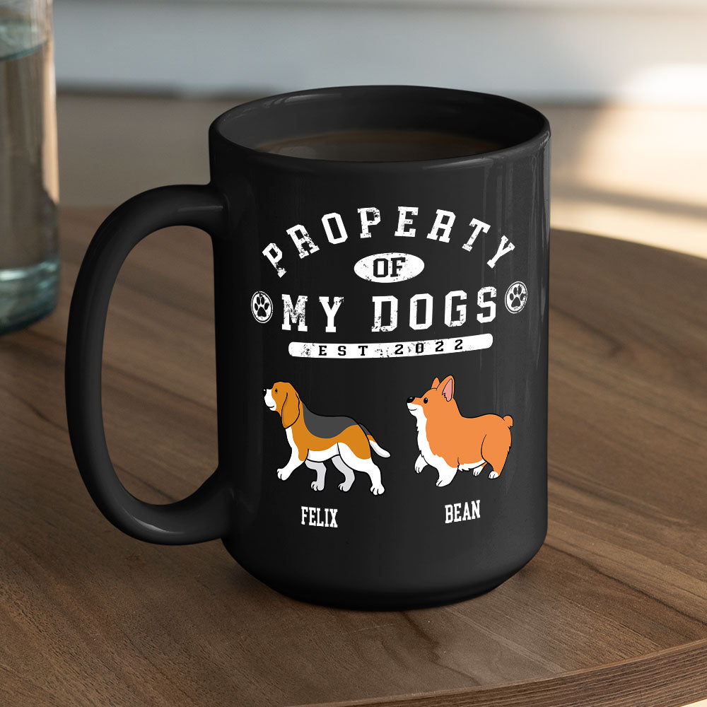 Personalized Custom Dog - Themed Coffee Mug for Pet Lovers