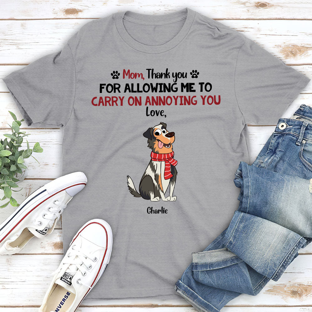 Annoying Me - Personalized Custom Unisex 5.3 oz T-shirt for Pet Lovers