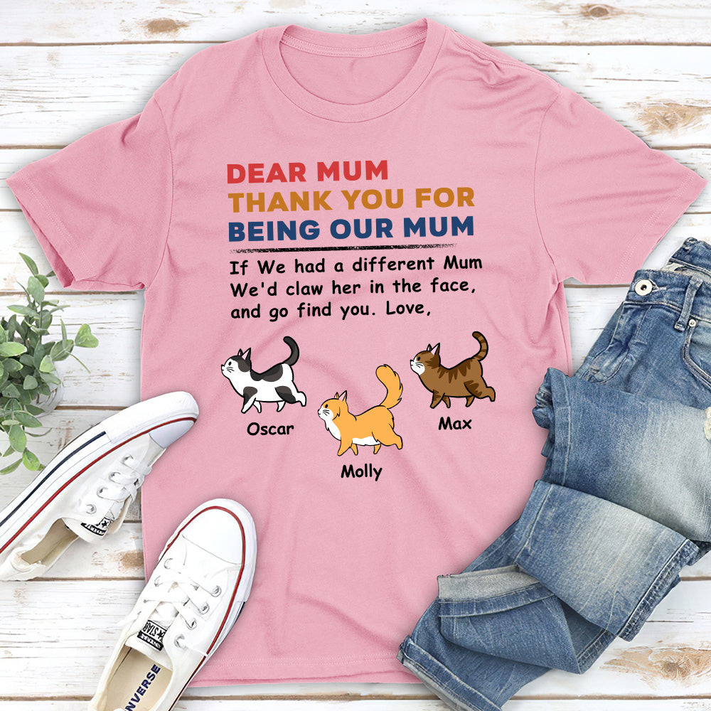 Claw The Face - Personalized Custom Unisex 5.3 oz T-shirt for Pet Lovers