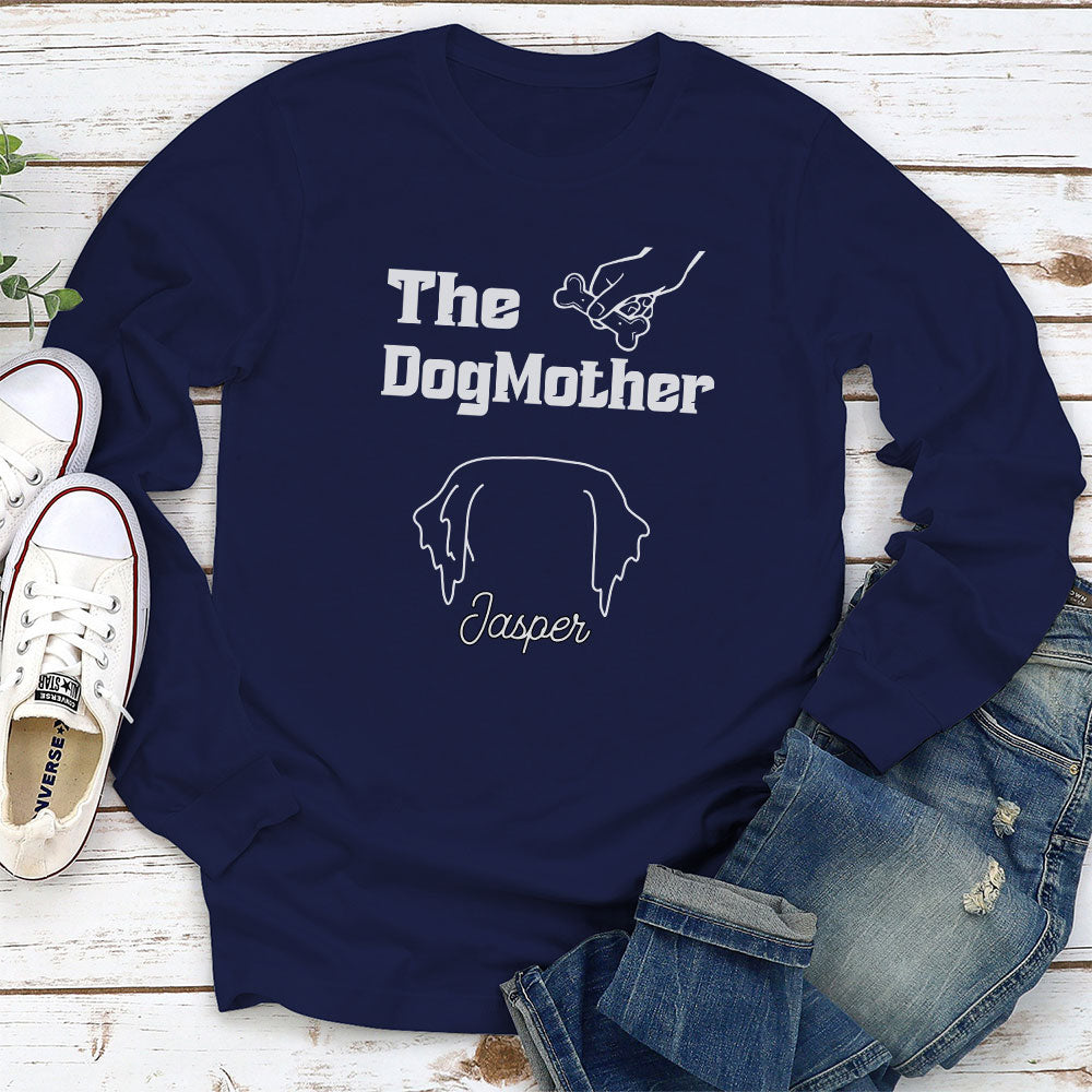 Dog Parents Line - Exclusive Personalized Custom Long Sleeve T-shirt for Pet Lovers