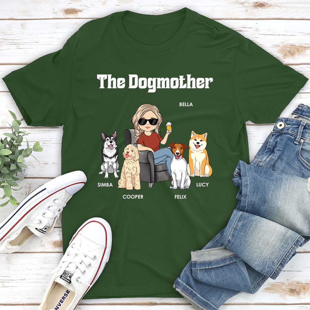 The Dogmother 2 - Personalized Custom Unisex 5.3 oz T-shirt for Pet Lovers