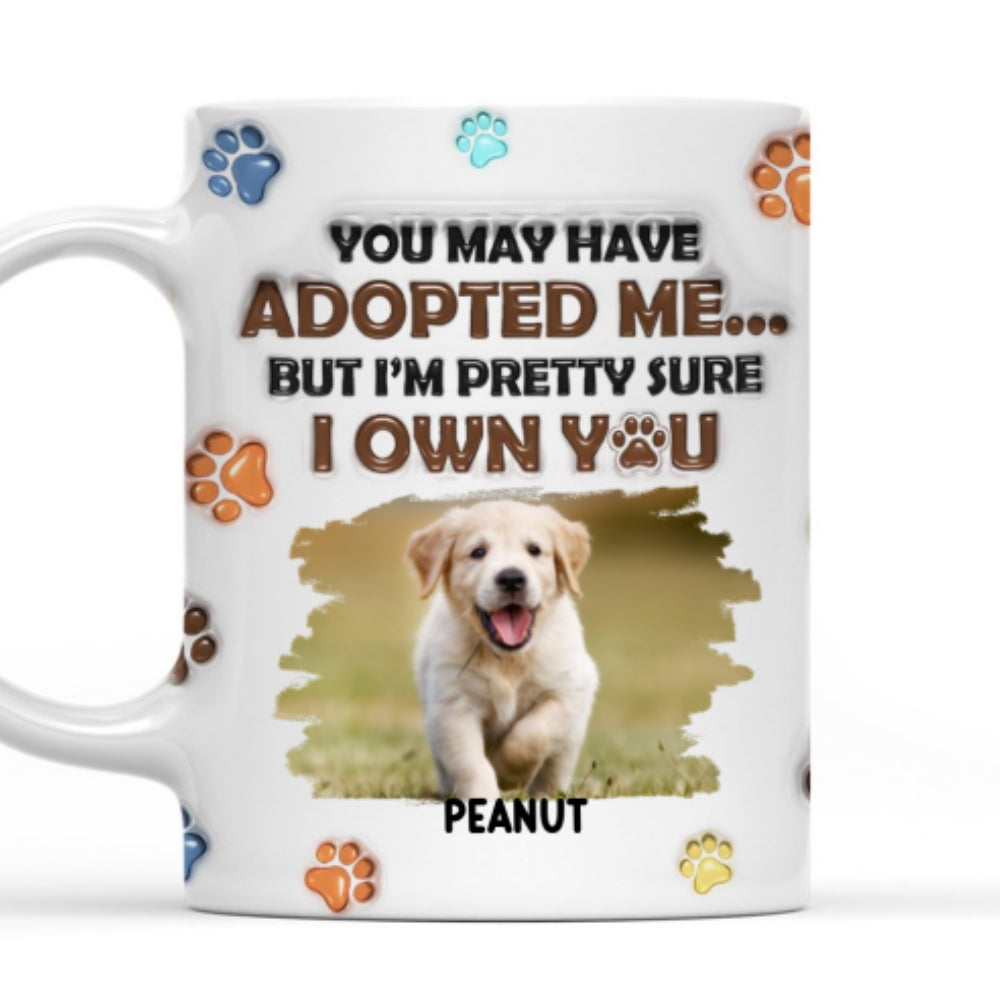Personalized Custom 3D Inflated Effect Ceramic Mug with Your Own Photo - 11oz