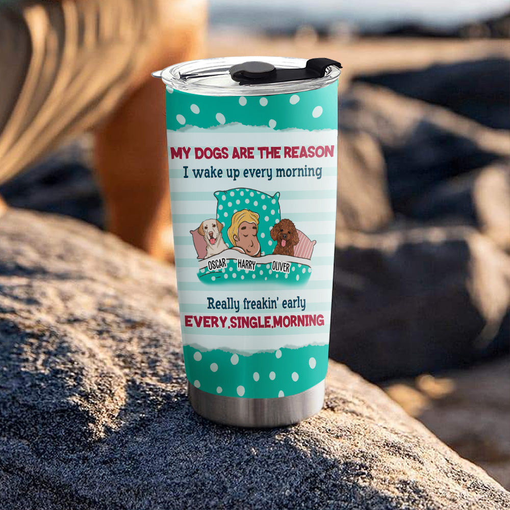 The Reason - Customizable Personalized 20oz Stainless Steel Tumbler with Thousands of Cool Designs