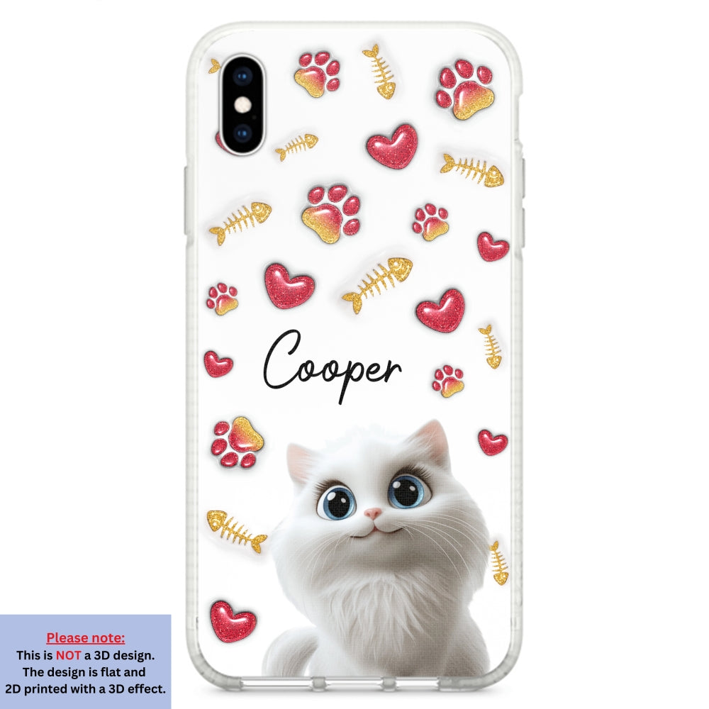 My Adorable Baby Cats - Customizable 3D Inflated Effect Personalized Phone Case for All Smartphones