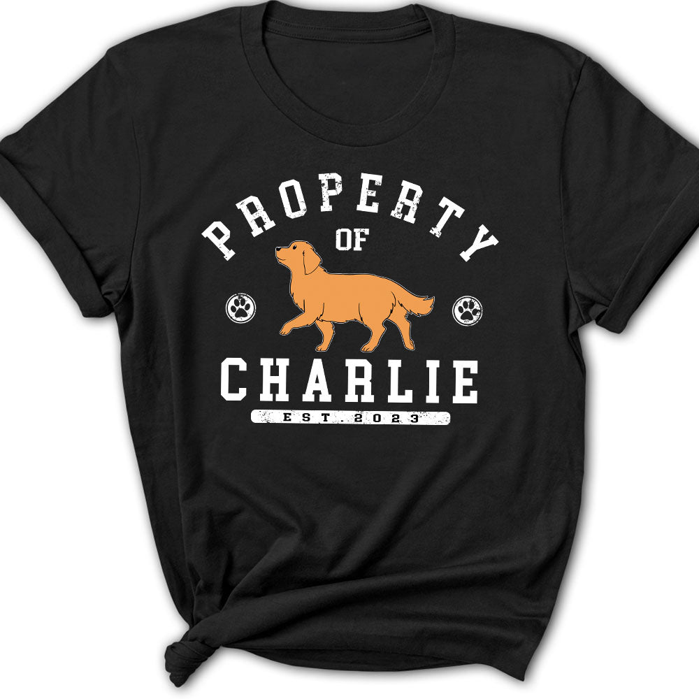 Personalized Custom Women's Pet - Themed T - shirt: Perfect Gift for Pet Lovers