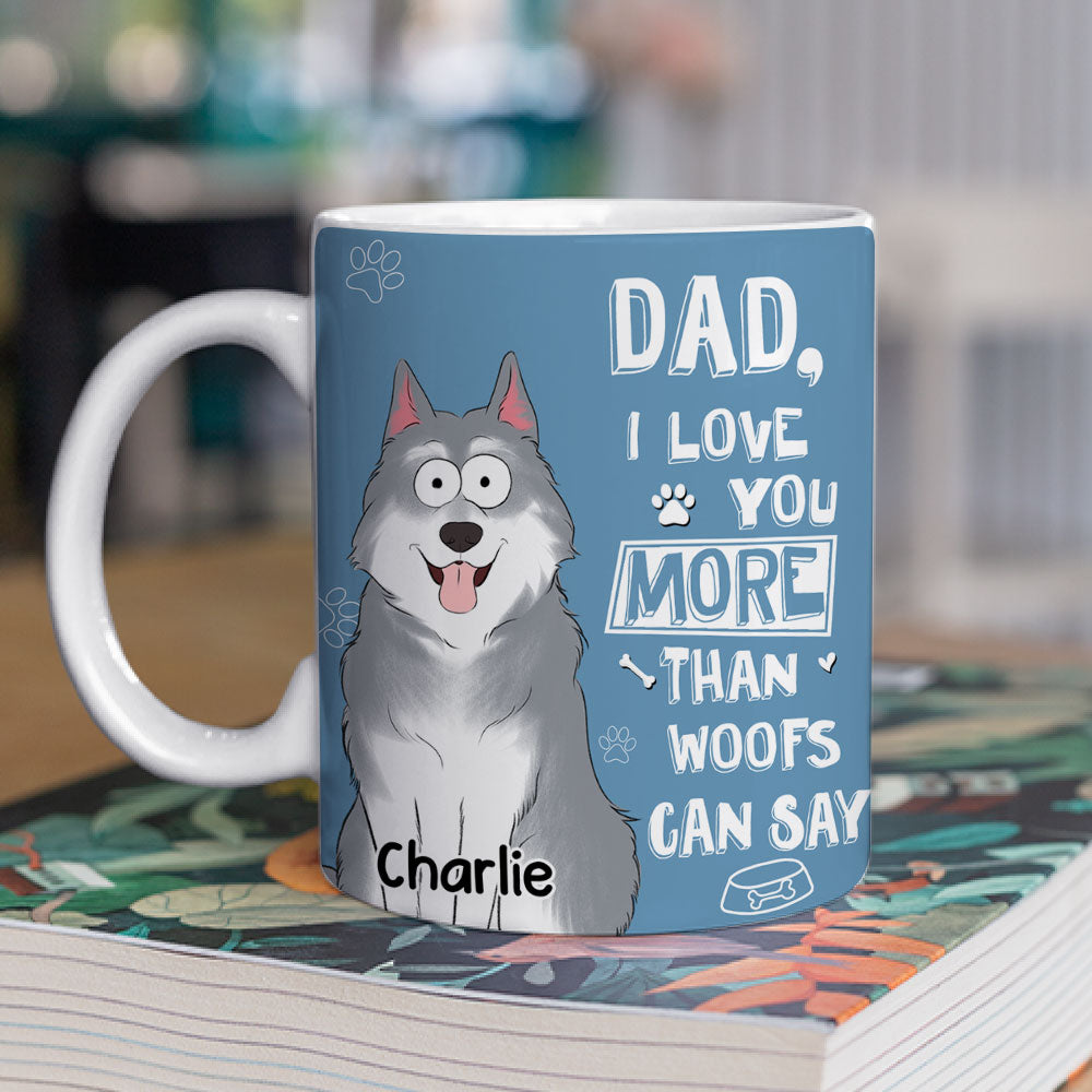 Than Woofs Can Say - Personalized Custom 11oz & 15oz Coffee Mug