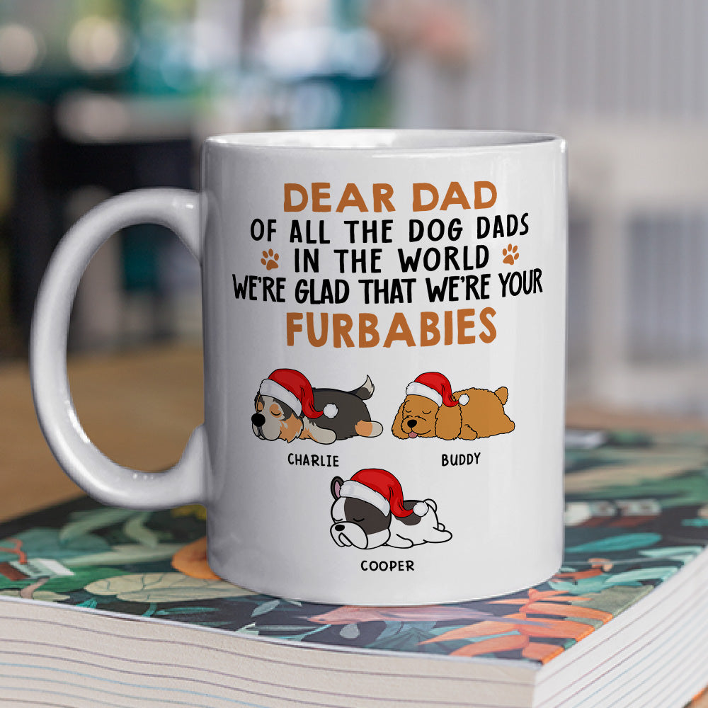 Glad To Be Your Furbaby - Personalized Custom 11oz and 15oz Coffee Mug for Pet Lovers