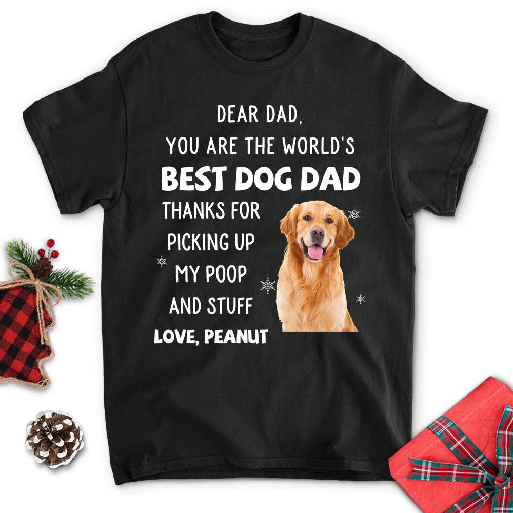 Thank You Dad/Mom Personalized Custom Premium Photo T-shirt - Ideal Gift for Everyone