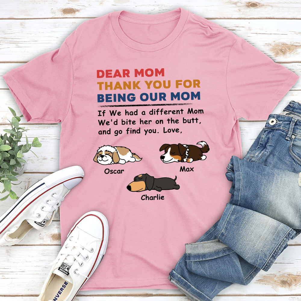 Bite The Butt - Personalized Custom Premium Men's 4.2 oz T-shirt for Pet Lovers