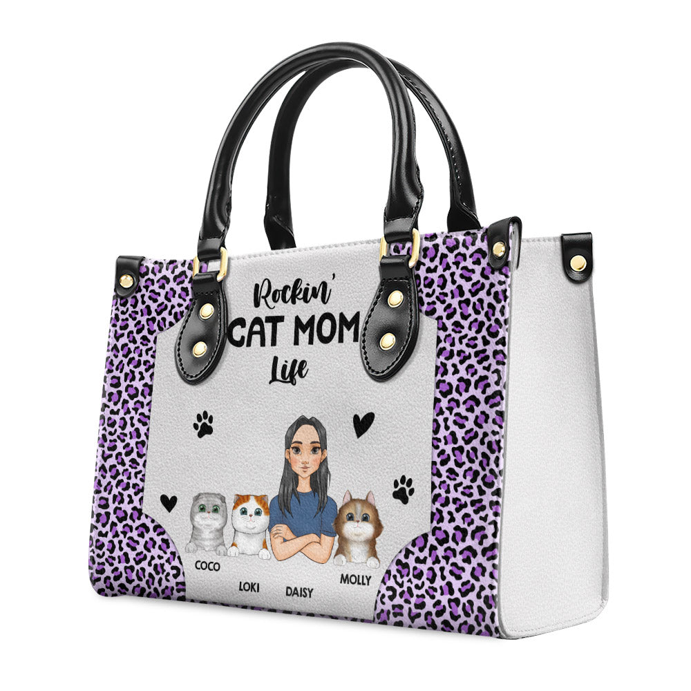 Dog Mom's Dream - Personalized Custom Leather Handbag for a Better Life