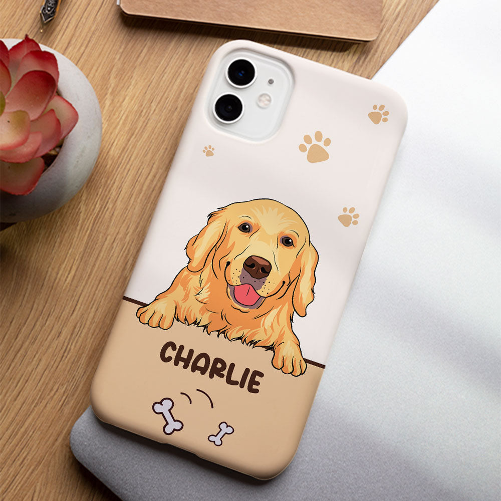 Paw And Bone - Exquisitely Personalized Custom Phone Case for Pet Lovers