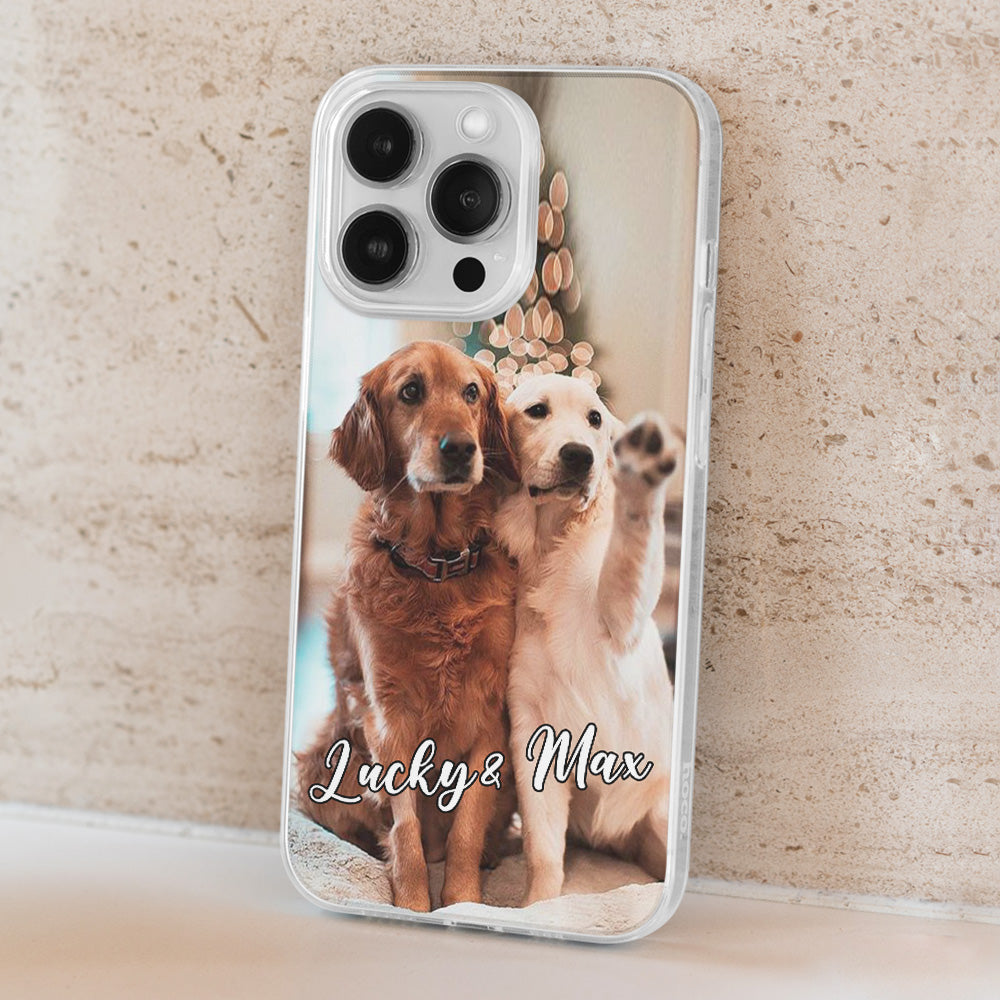 Personalized Custom Pet Photo Phone Case for Canine and Feline Lovers