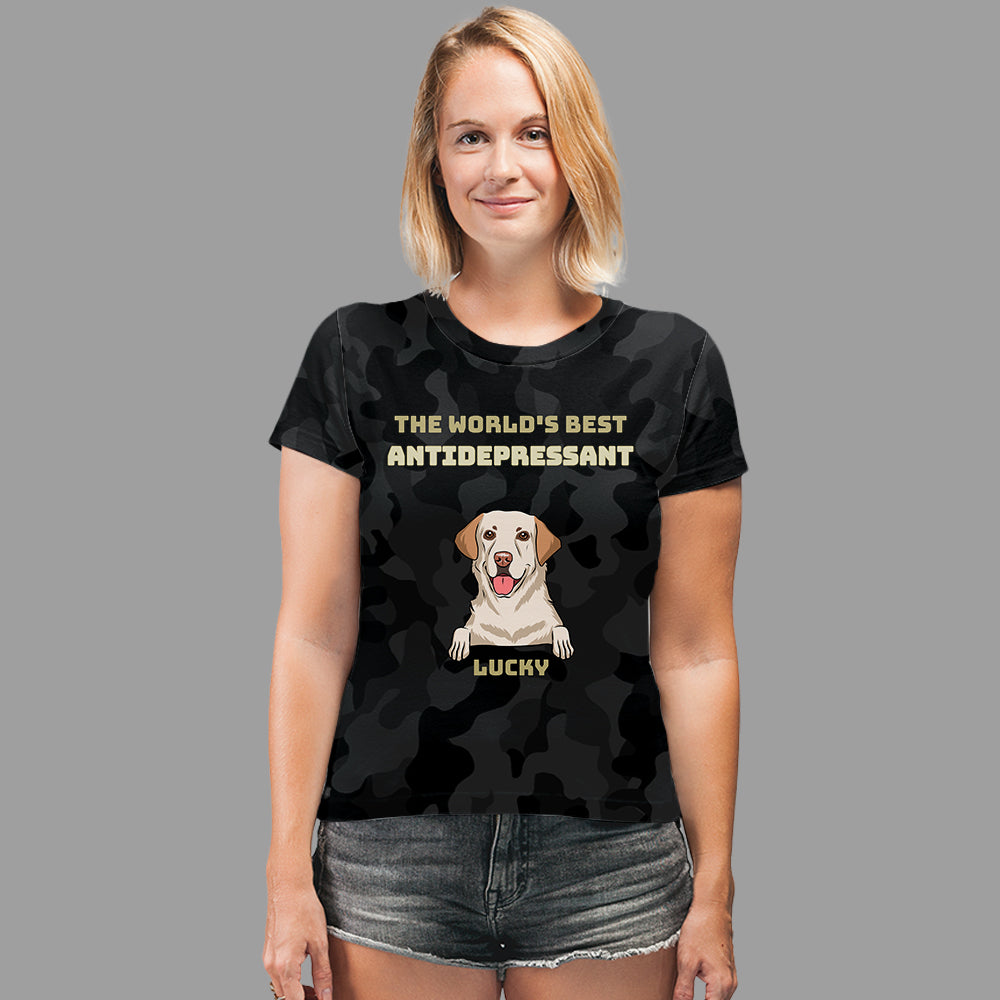 Top-Rated Antidepressant: Personalized Custom All-over-print Comfort T-shirt