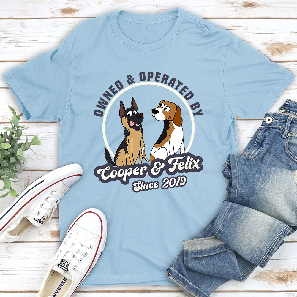 Customizable Personalized Unisex 5.3 oz T-shirt - Ideal for Pet Lovers