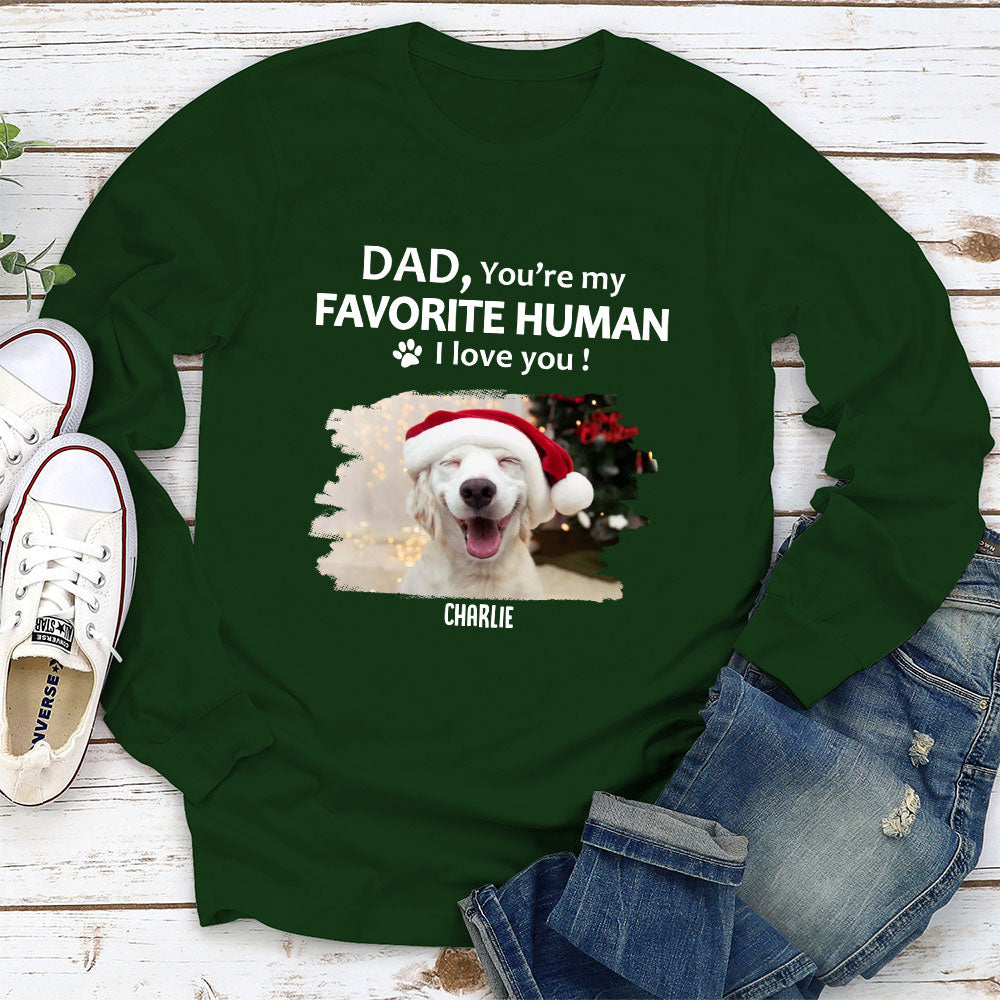 To My Human - Exclusively Personalized Custom Long Sleeve Unisex T-shirt for Pet Lovers