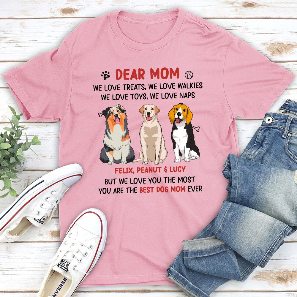 Love Everything - Personalized Custom Unisex 5.3 oz T-shirt for Pet Lovers