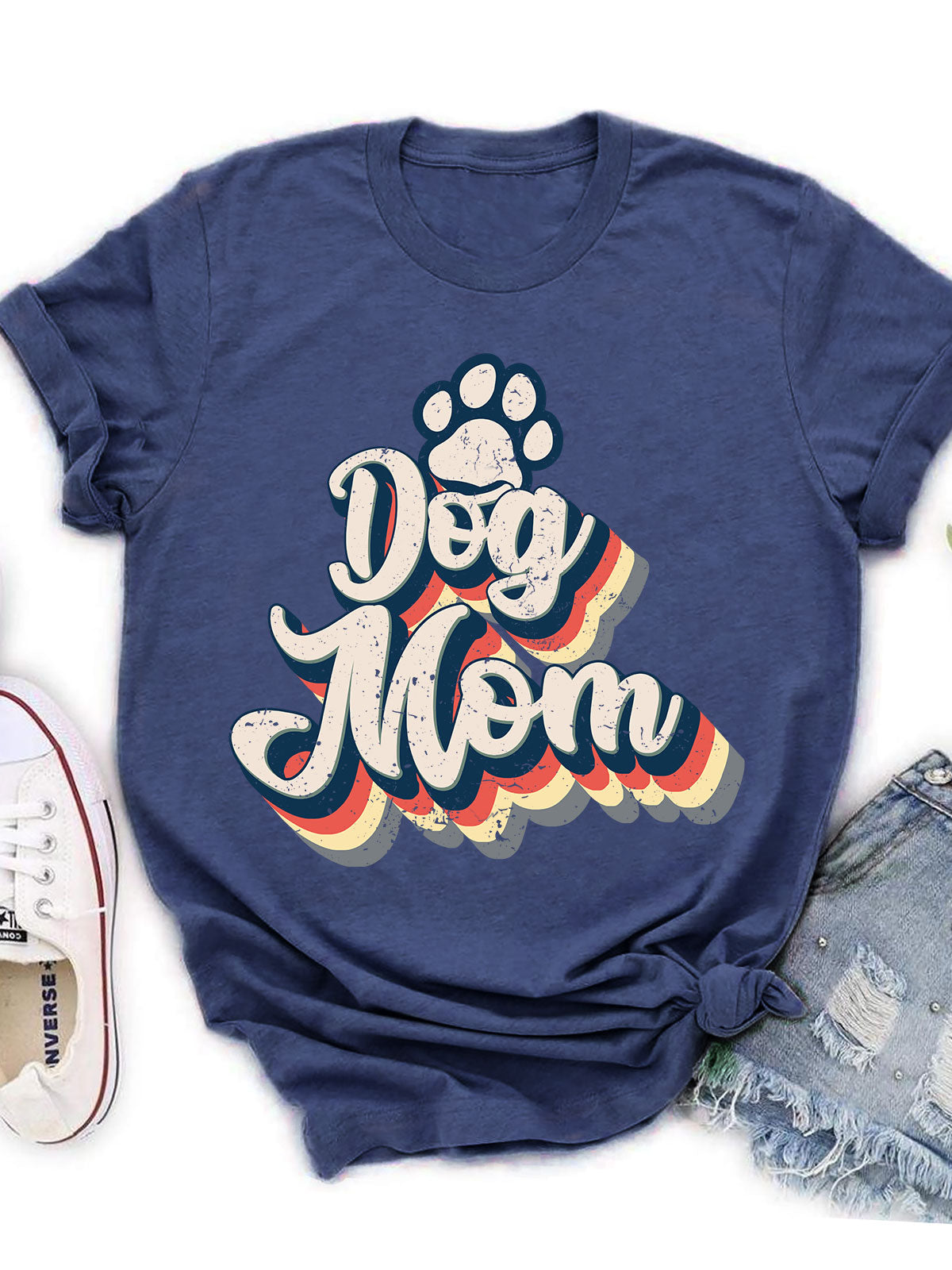 Stylish Unisex Dog Mom T-shirt - Ideal Gift for Pet Lovers