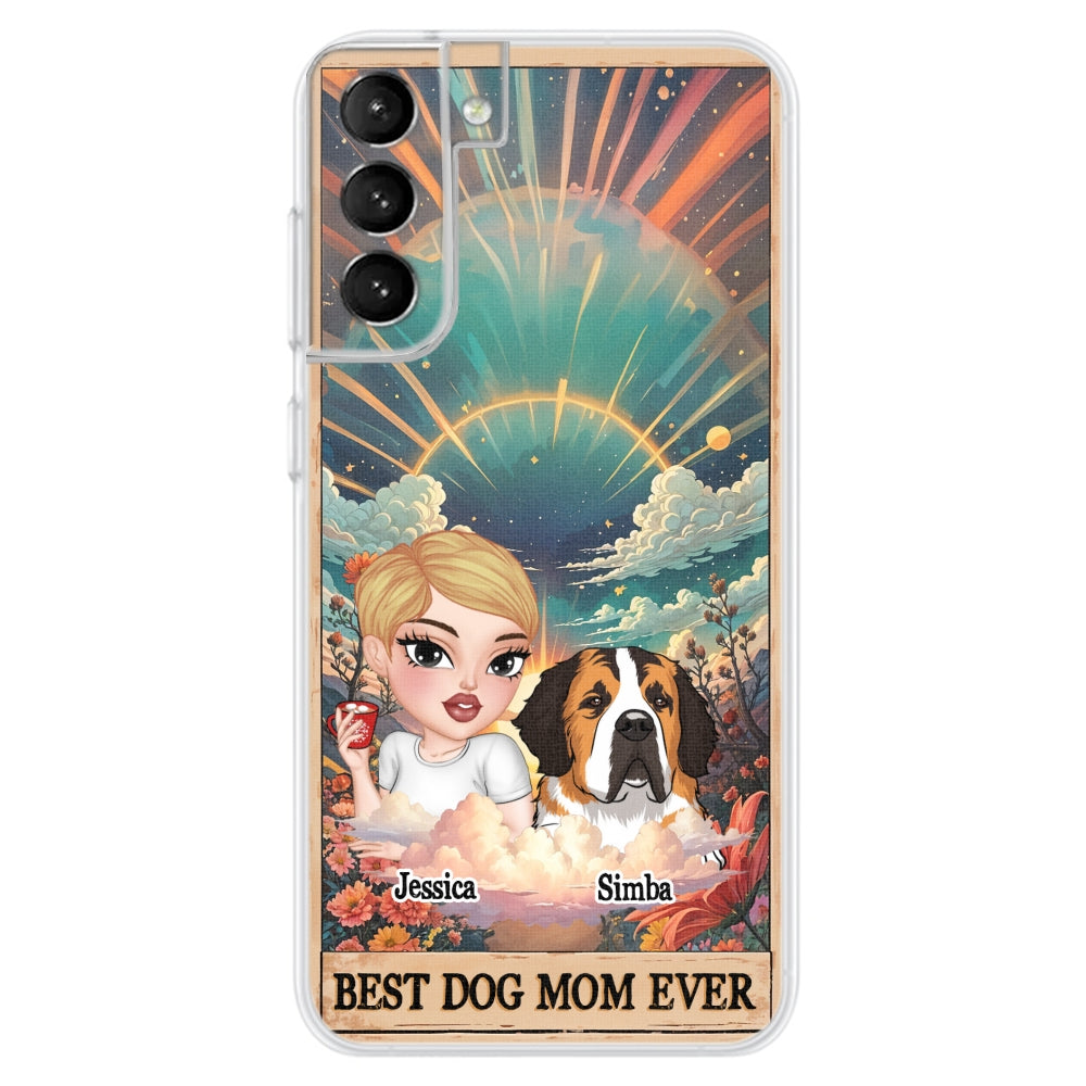 Customizable Dog Mom Tarot Personalized Phone Case - Ideal Gift for Canine - Loving Moms