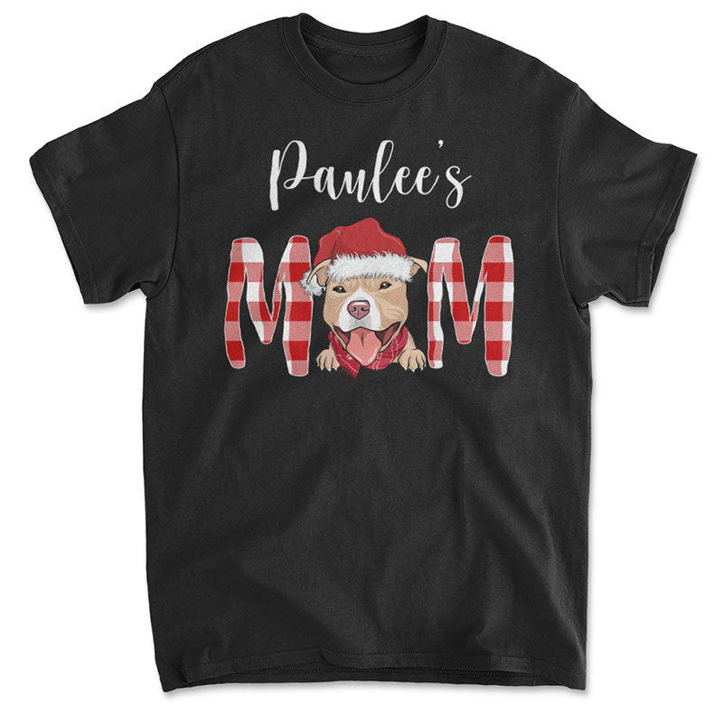Customizable Unisex Christmas Dog Mom/Dad Personalized T-shirt