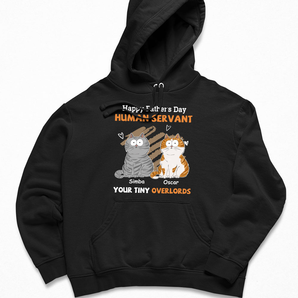 To My Human Servant - Unique Personalized Custom Unisex 8.0 oz Hoodie for Pet Lovers