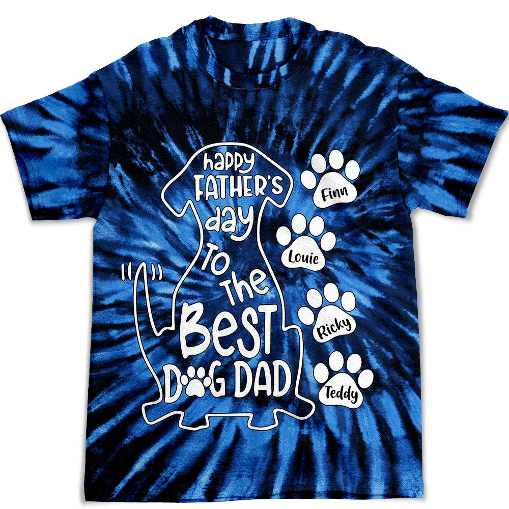 Best Dog Dad - Premium Personalized Custom All-over-print Comfortable T-shirt