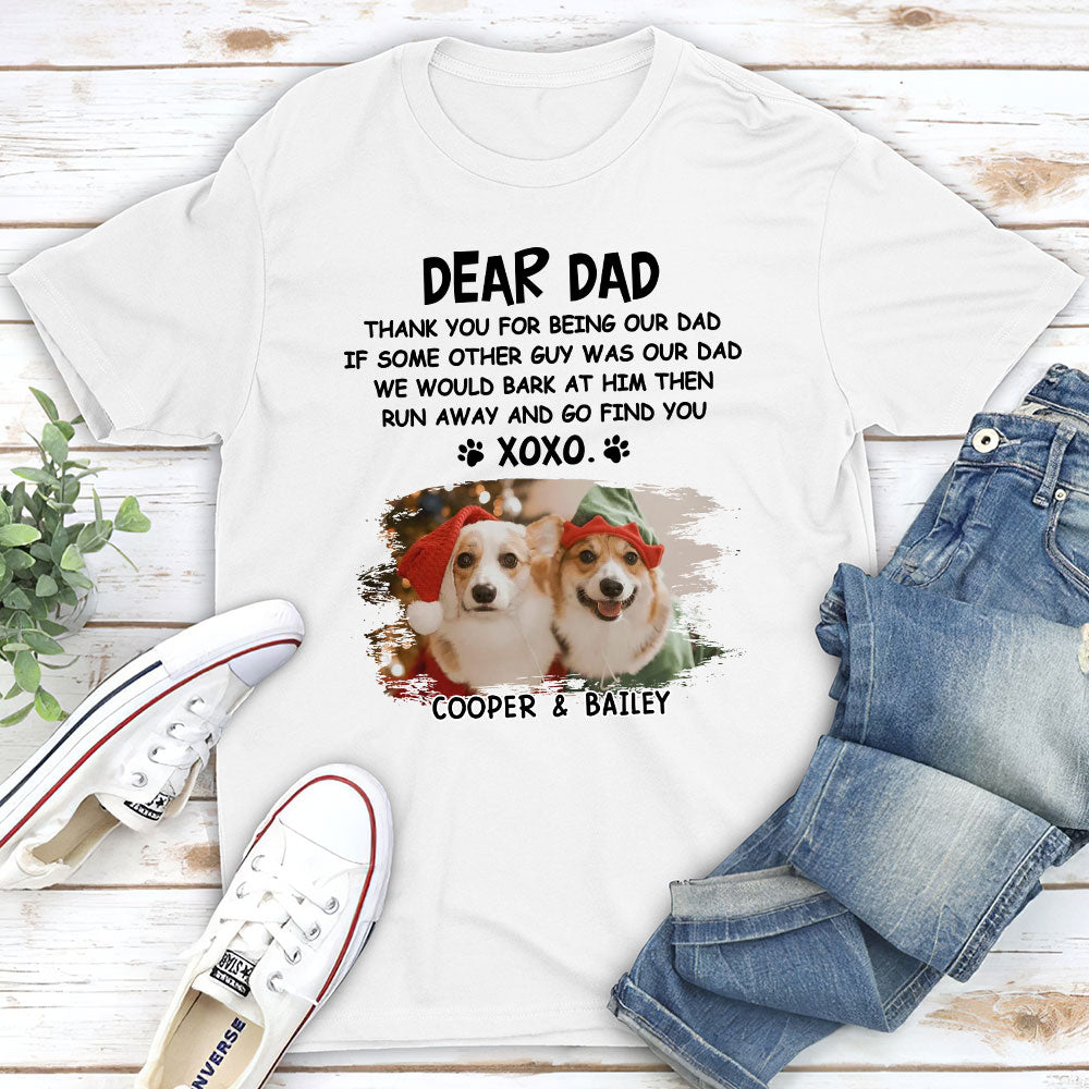 Dear Xoxo Personalized Custom Premium Sleeping T-shirt for Pet Lovers - Men's Fit