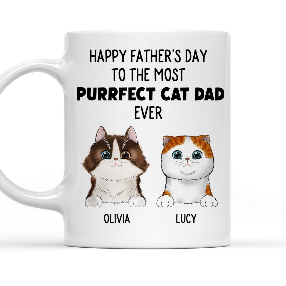 The Most Purrfect - Customizable Personalized Coffee Mug for Pet Lovers