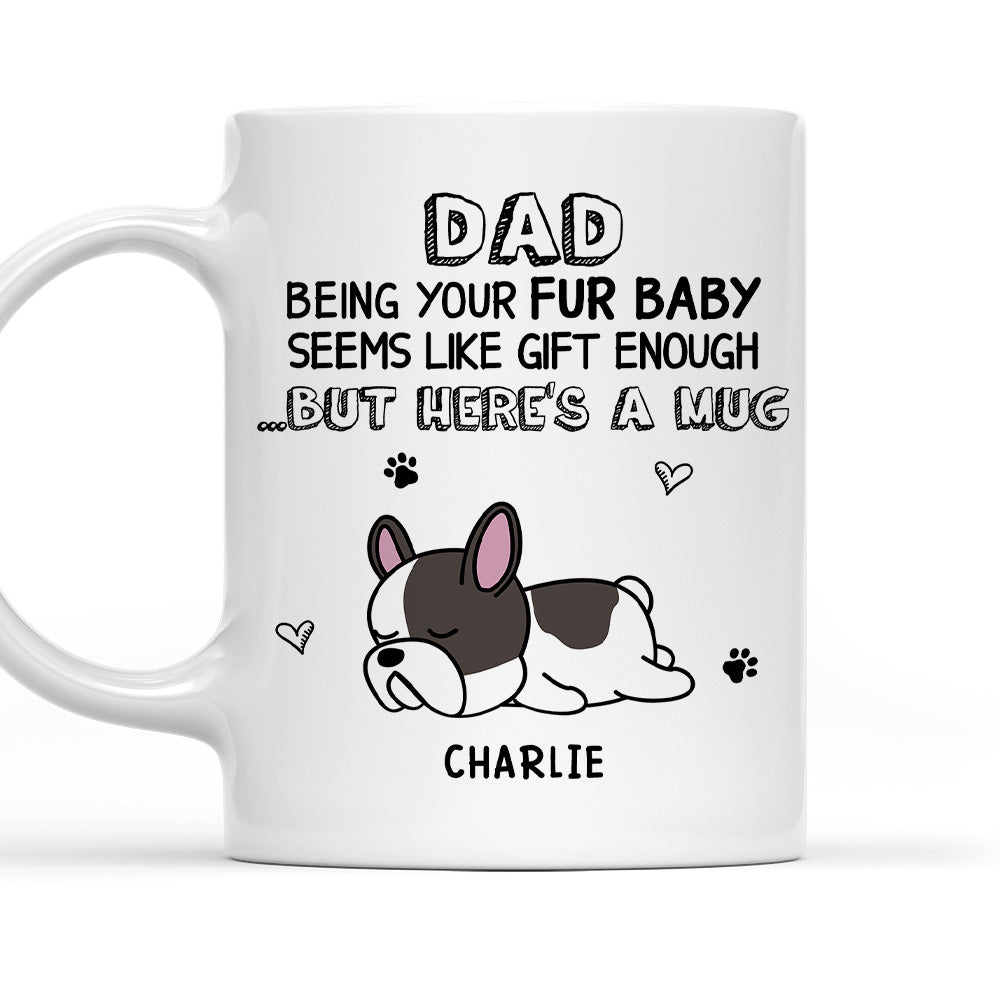 Personalized Custom Fur-themed Coffee Mug - Ideal Gift for Pet Lovers