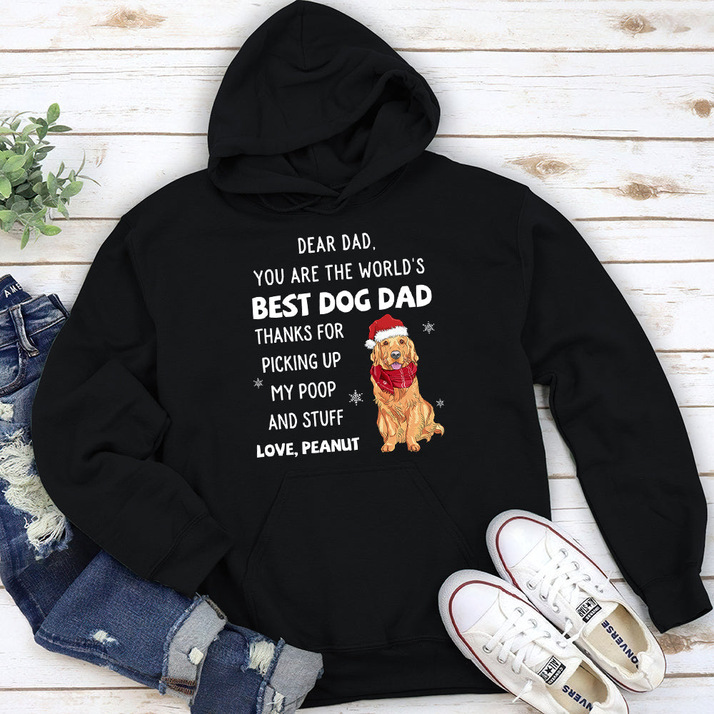 Thank You Dad/Mom - Personalized Custom Unisex 8.0 oz Hoodie for Pet Lovers