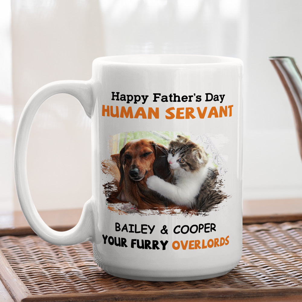 My Servant - Exquisite Personalized Custom Coffee Mug for Pet Lovers
