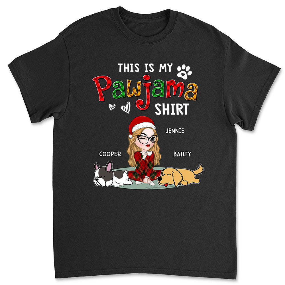 Pawjama Shirt Version 3 - Premium Personalized Custom Unisex 5.3 oz T-Shirt