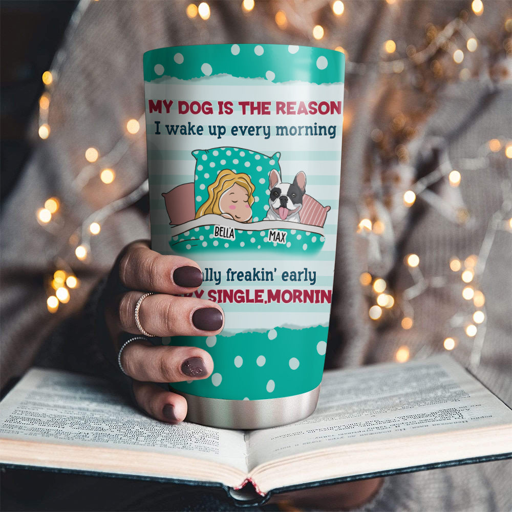 The Reason - Customizable Personalized 20oz Stainless Steel Tumbler with Thousands of Cool Designs