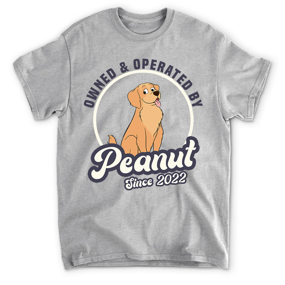 Customizable Personalized Unisex 5.3 oz T-shirt - Ideal for Pet Lovers