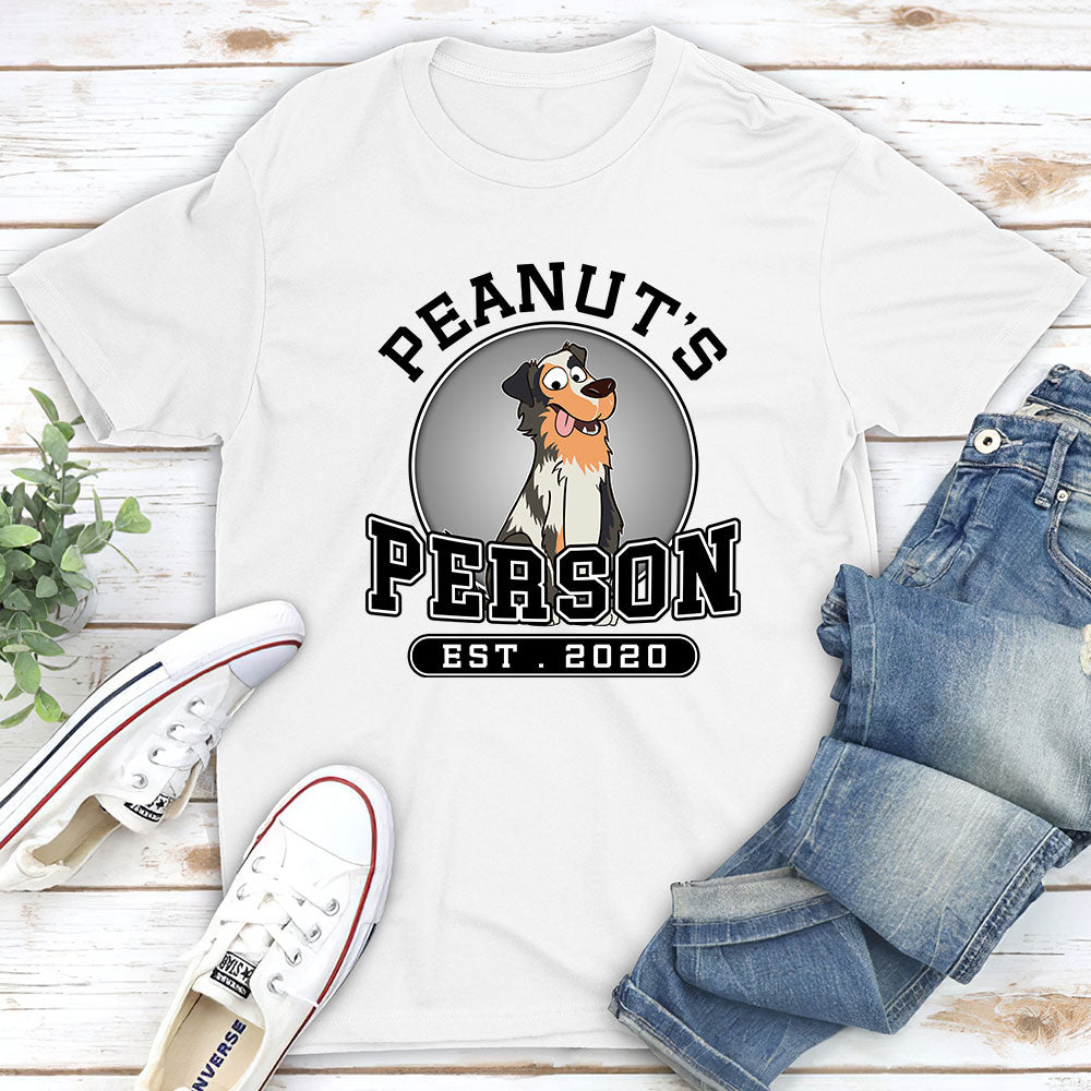 Customizable Unisex Dog Lover Personalized T-shirt - Ideal Gift for Pet Enthusiasts