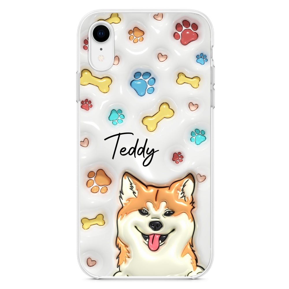 My Adorable Fur Baby - Personalized Custom 3D Inflated Effect Premium Phone Case for Smartphones