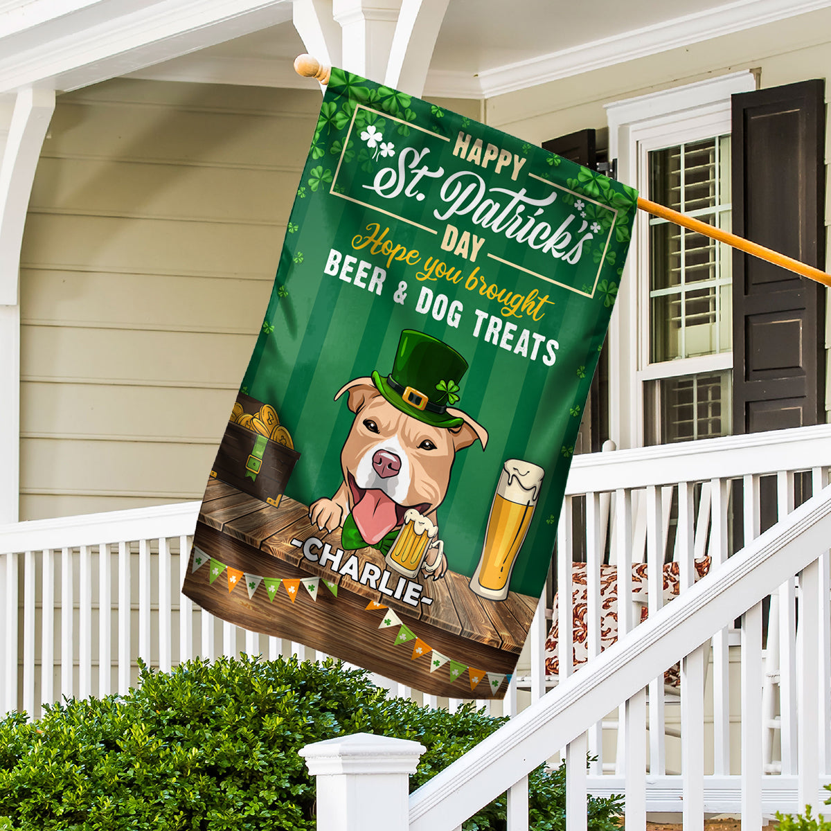 Hope You Brought - Personalized Custom Polyester Garden Flag for Pet Lovers (Sizes: 12' x 18', 28' x 40')