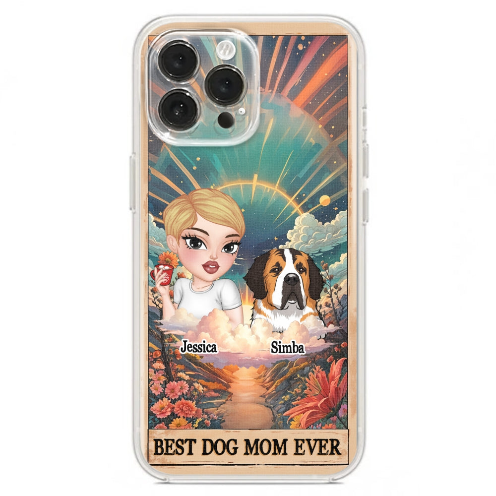 Customizable Dog Mom Tarot Personalized Phone Case - Ideal Gift for Canine - Loving Moms