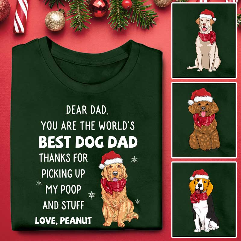 Thank You Dad/Mom - Personalized Custom Unisex T-shirt for Pet Lovers