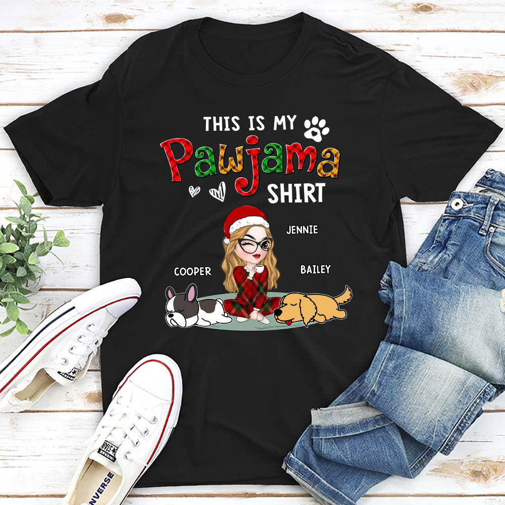 Pawjama Shirt Version 3 - Premium Personalized Custom Unisex 5.3 oz T-Shirt