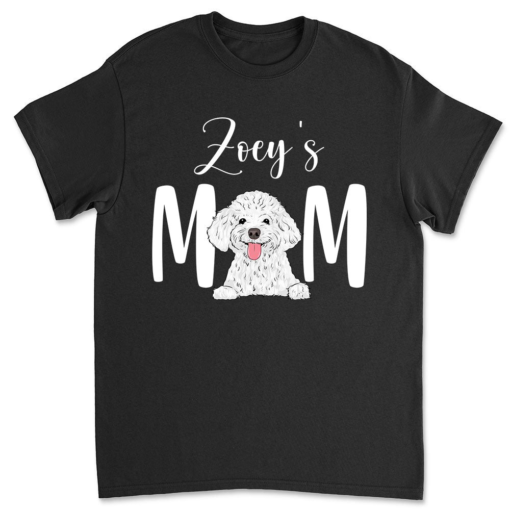 Customizable Unisex Dog Mom/Dad Personalized T-shirt - Ideal Gifts for Dog Enthusiasts