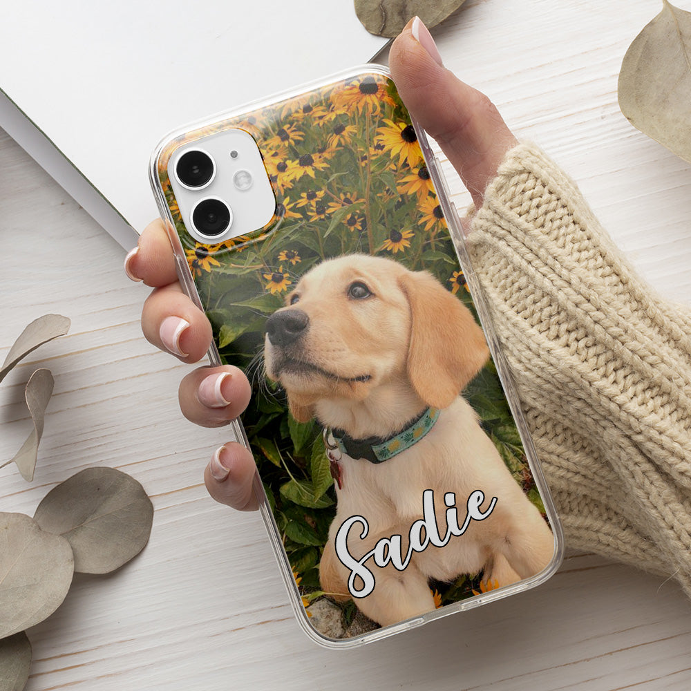 Personalized Custom Pet Photo Phone Case for Canine and Feline Lovers