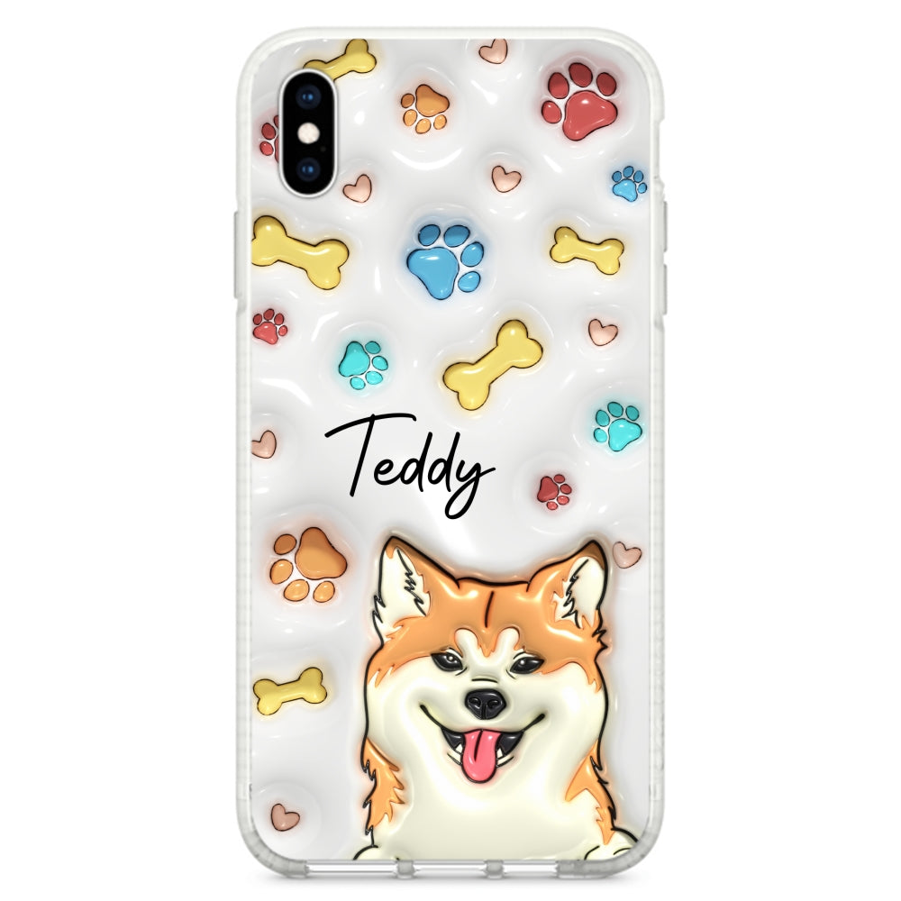 My Adorable Fur Baby - Personalized Custom 3D Inflated Effect Premium Phone Case for Smartphones