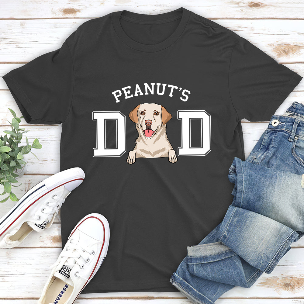 Customizable Dog Dad/Mom Basic - Personalized Premium T-shirt for Pet Lovers