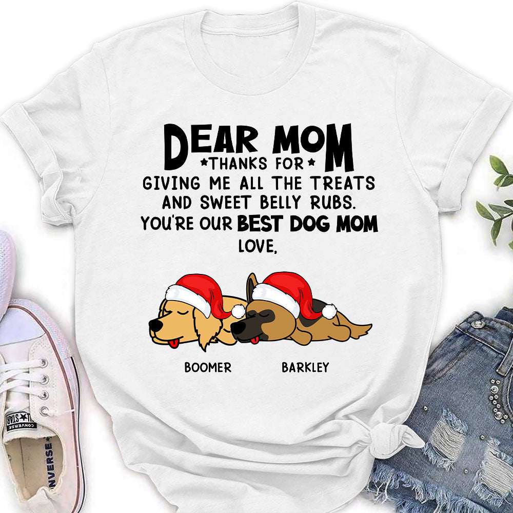 All The Treats - Exclusive Personalized Custom Women's T-shirt for Pet Lovers